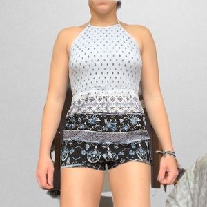 NWOT Halter Romper